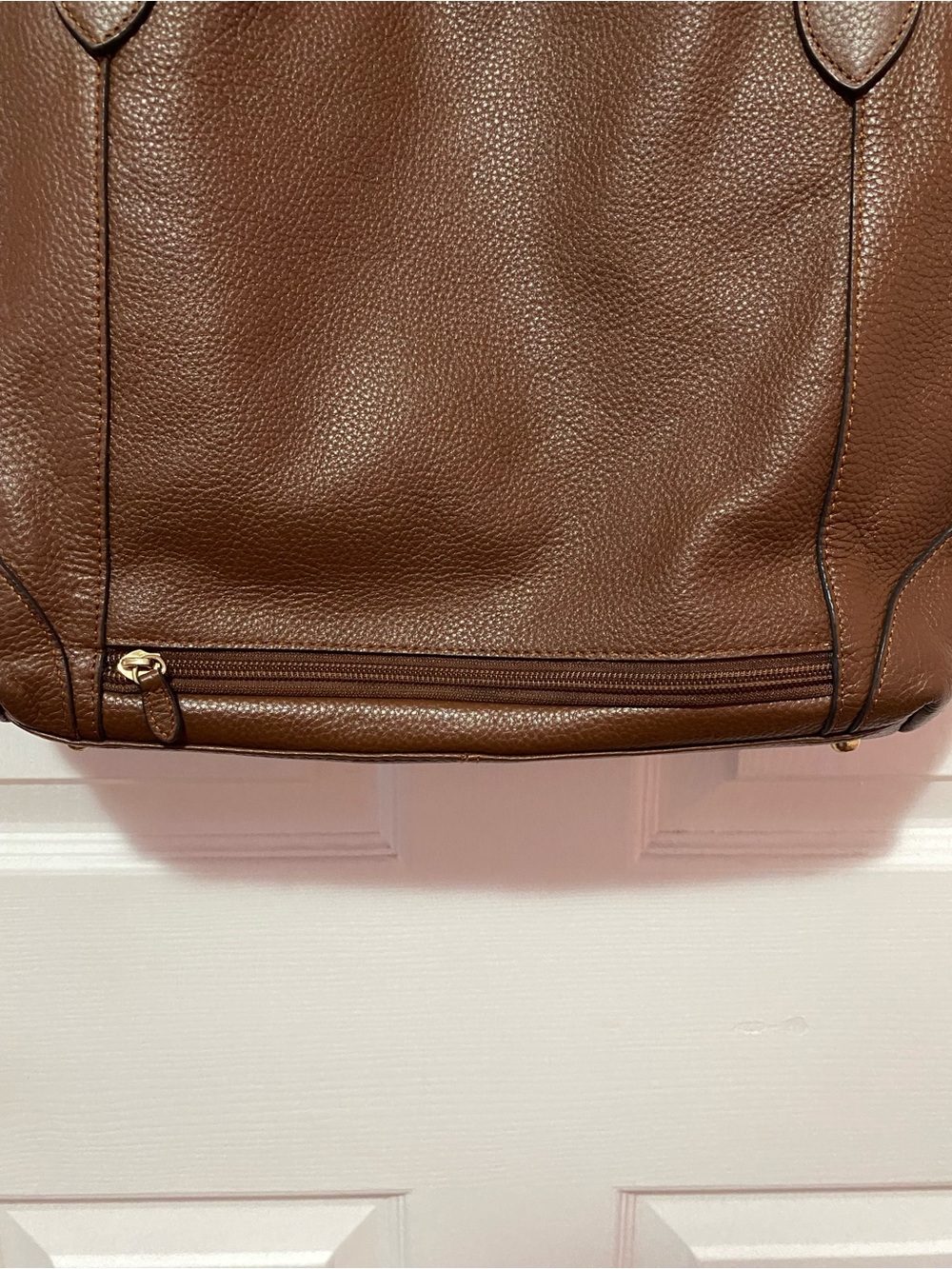 Lodis Large Brown Leather Tote Bag Women’s Tote Bag - Picture 3 of 16